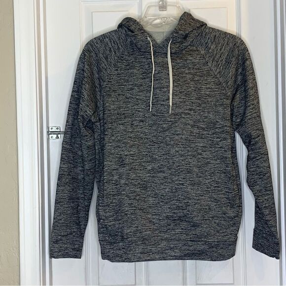 Lululemon City Sweat Pullover Hoodie Fleece Heathered Muslin Size Medium - Picture 1 of 9